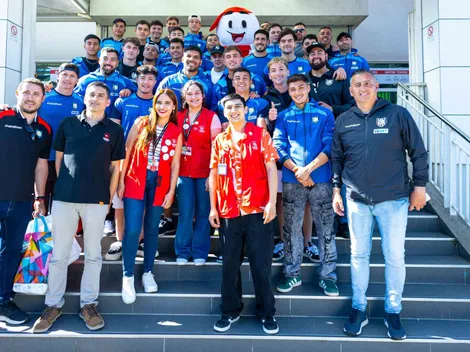 Jaime García y Huachipato se conmueven con visita a la Teletón: "Uno ve en TV..."