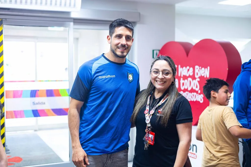 Benjamín Gazzolo disfrutó mucho esta nueva experiencia con Huachipato. (Fotos: Huachipato).
