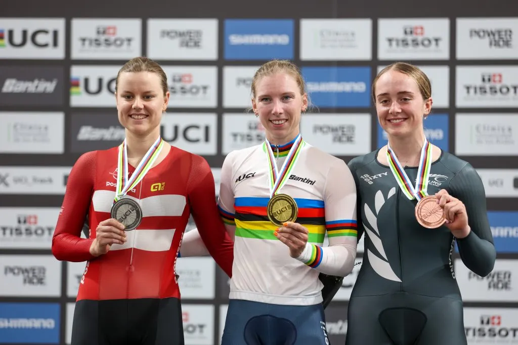 La neerlandesa Lorena Wiebes fue oro en el Mundial de Ciclismo Pista
