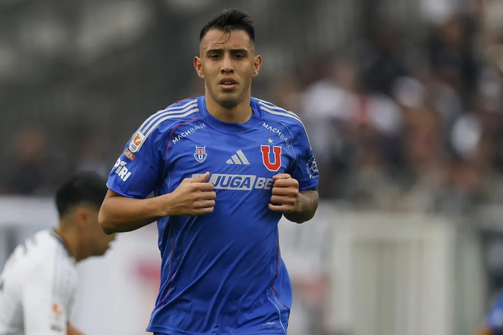 Rodrigo Contreras se suma a Nicolás Fernández como baja en U de Chile. Foto: Andrés Pina/Photosport