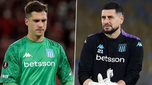 El rival de Arias por la portería de Racing se refirió al arquero chileno.