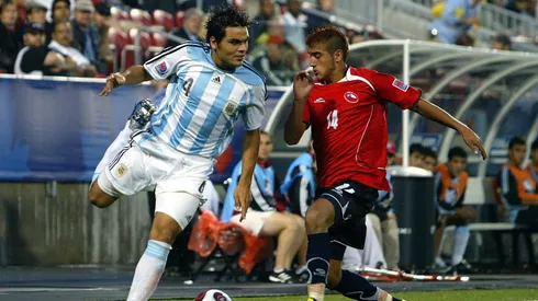 Arturo Vidal vivió la semifinal de la Copa del Mundo Sub 20 en 2007 ante Argentina.