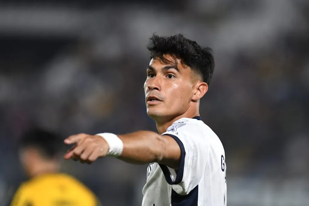 Pablo Galdames tuvo una decepción ante San Martín de San Juan. (Christian Alvarenga/Getty Images)