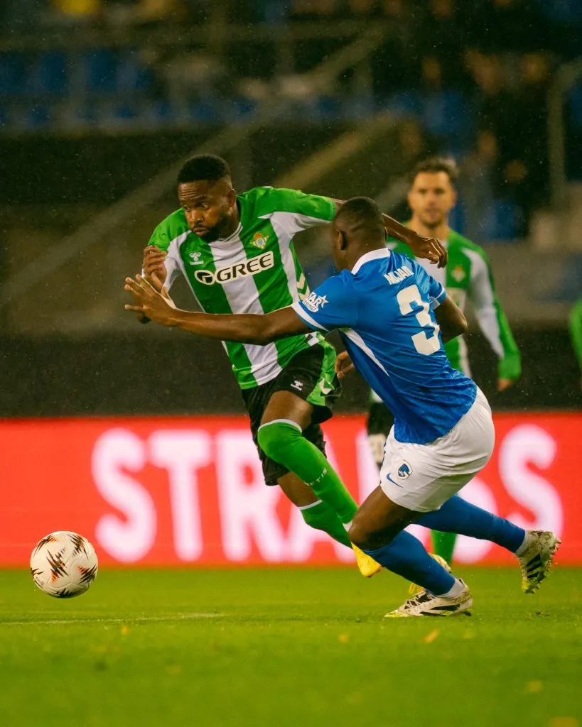 Betis no pudo ganarle a Genk. Foto: Real Betis