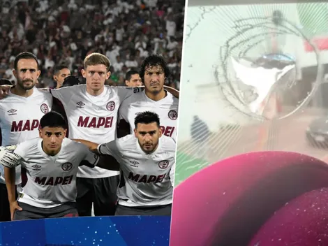 Bus de Lanús es apedrado: Figura lanza denuncia contra la U