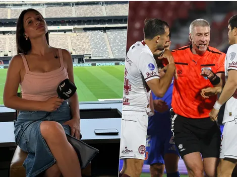 A periodista argentina se le sale la cadena por penal de la U: "Pésimo árbitro"