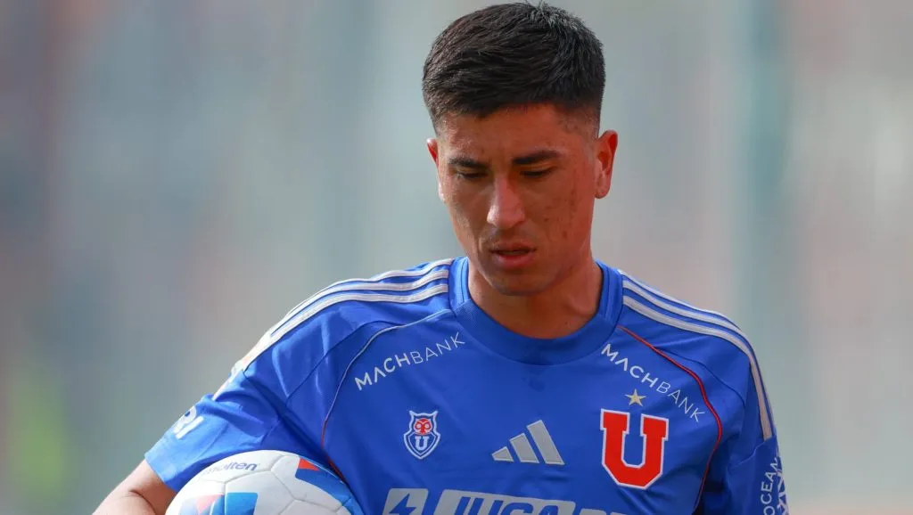 Matías Sepúlveda se lesionó ante Lanús y preocupa a la U. Foto: Photosport.