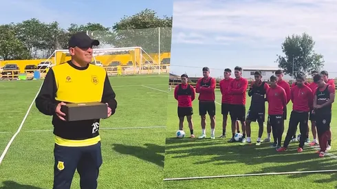 Emotiva arenga de Humberto Suazo al tomatero.