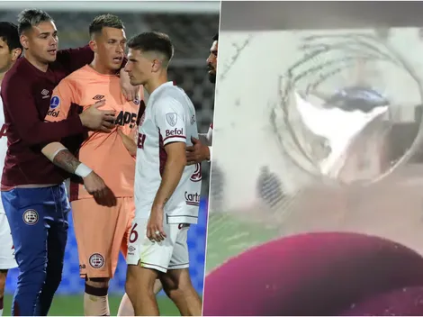 "Es una mier...": El descargo de un jugador de Lanús tras ataque