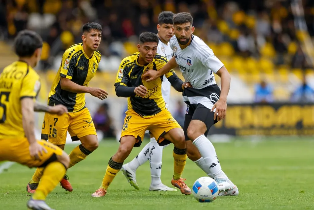 Emiliano Amor analizó el partido de los albos con Limache. Foto: Pepe Alvujar/Photosport