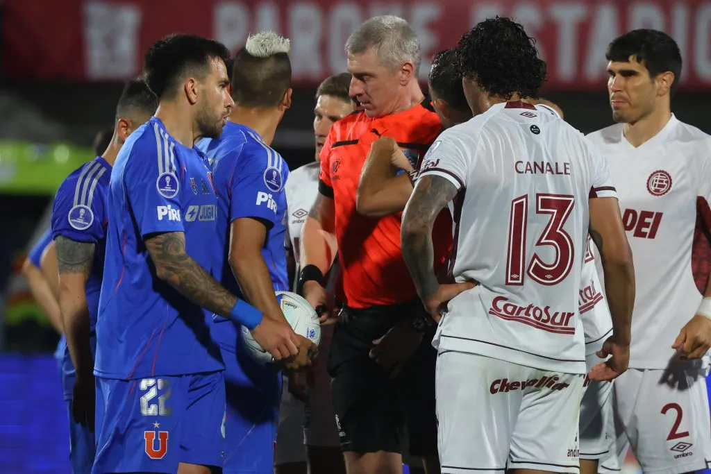Los reclamos de Lanús a Daronco contra Universidad de Chile: tajante recado de famoso relator argentino.