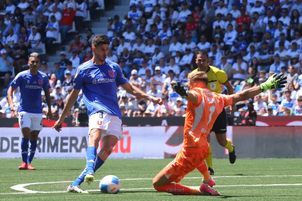 Lucas Di Yorio ha tenido la más clara del partido | Photosport