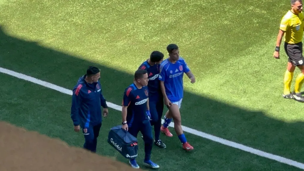 Así salió Lucas Assadi del clásico universitario | RedGol