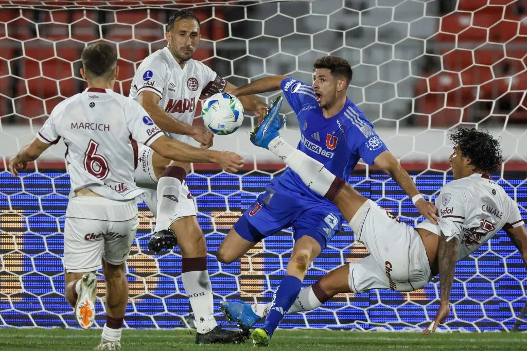 La Universidad de Chile visita a Lanús por la Copa Sudamericana 2025 este jueves 30 de octubre.  (Foto: Andres Pina/Photosport)