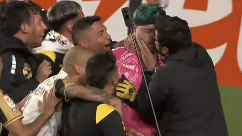 El Mono Sánchez recibió todo el cariño tras ser el héroe de Coquimbo.