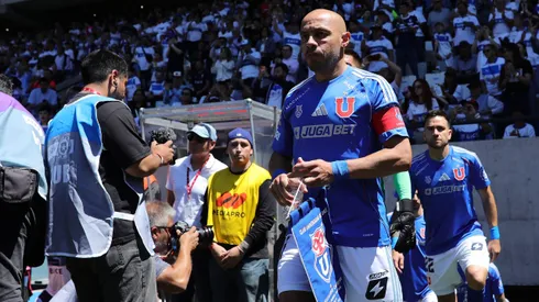 Marcelo Díaz lideró a la U en el Clásico Universitario.
