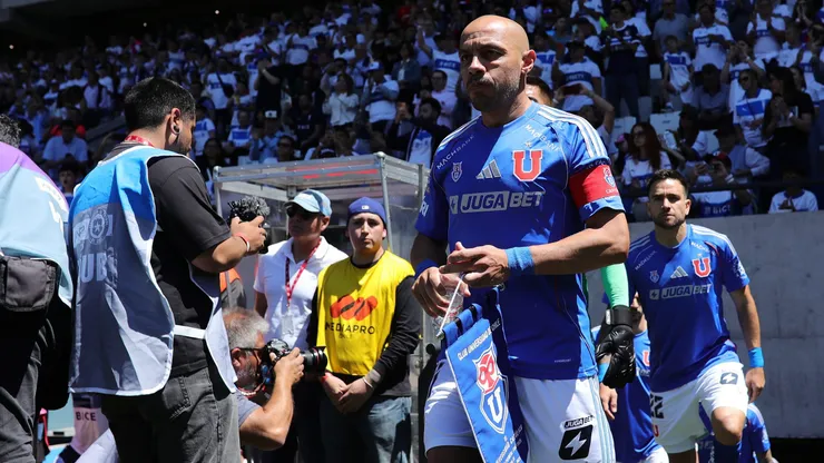 Marcelo Díaz lideró a la U en el Clásico Universitario.