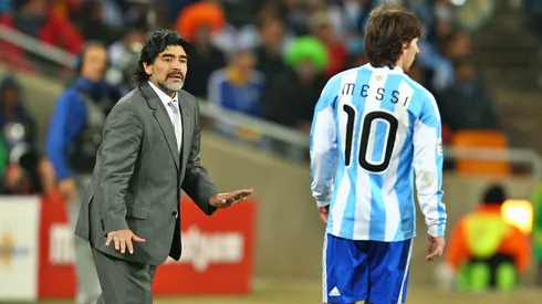 Reflota en Argentina la comparación entre Lionel Messi y Diego Maradona