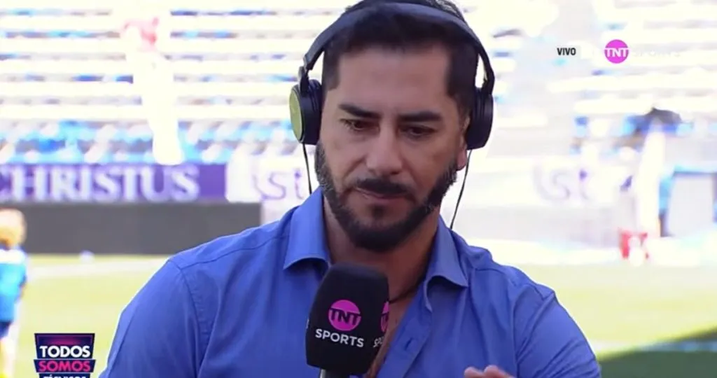 Johnny Herrera, uno de los comentaristas más polémicos de la TV