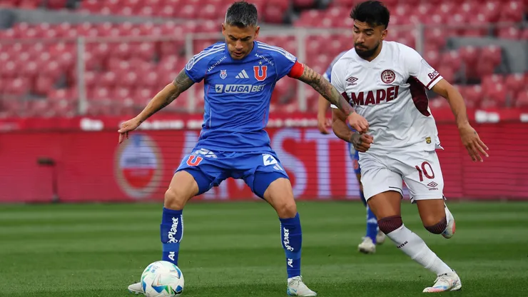 Charles Aránguiz y Marcelino Moreno, uno de los mejores duelos en Lanús vs Universidad de Chile por la Copa Sudamericana.
