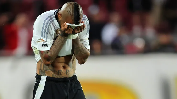 Vidal lamentó el empate a última hora contra Limache.