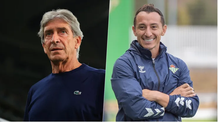 Manuel Pellegrini peleó con Guardado el año pasado: ahora ambos trabajan en el Betis.