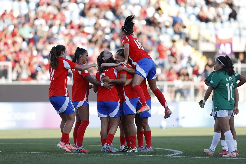 Chile superó con facilidad a Bolivia en Rancagua. Foto: Carlos Parra