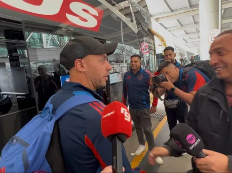 El chascarro que sufrió Marcelo Díaz en el arribo a Argentina