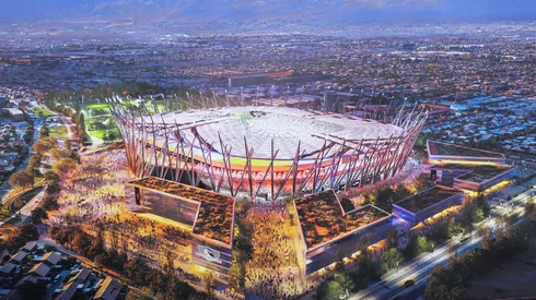 Colo Colo avanza en el nuevo Monumental.