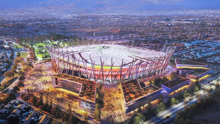 Colo Colo avanza en el nuevo Monumental.