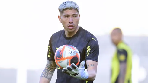 Brayan Cortés logró su primer título en Peñarol.