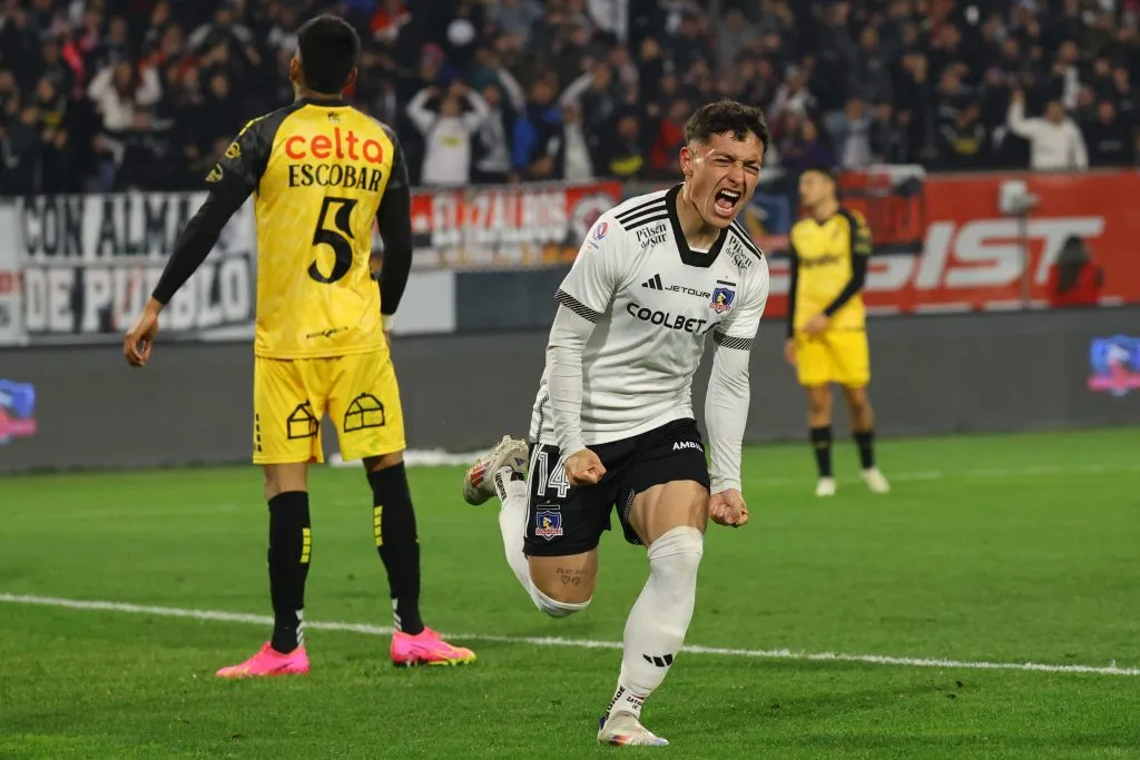 Cristián Zavala le anotó a Coquimbo con la camiseta de Colo Colo. Según el Rambo, debería volver. (Marcelo Hernandez/Photosport).