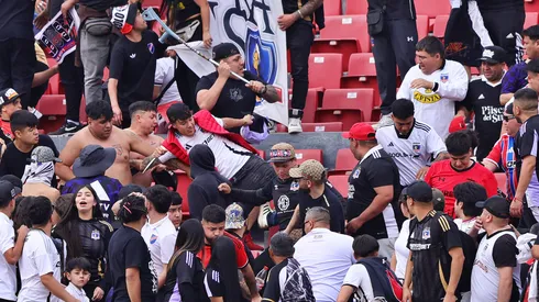 Pelea de hinchas de Colo Colo provoca actuar judicial del Gobierno