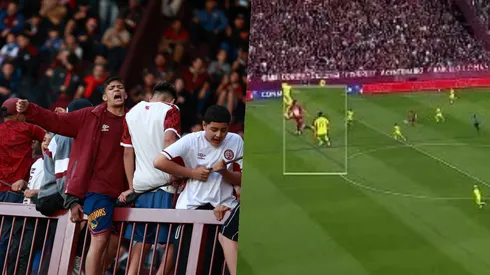 Polémica por gol anulado a Lanús.
