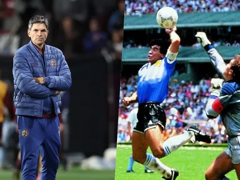 La mano de Dios: Pellegrino recuerda a Maradona tras polémica con la U