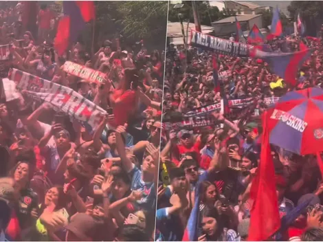 Video: emotivo recibimiento a la U tras quedar fuera de Sudamericana