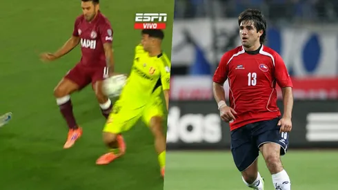 Estrada habló de la mano no sancionada a Lanús.