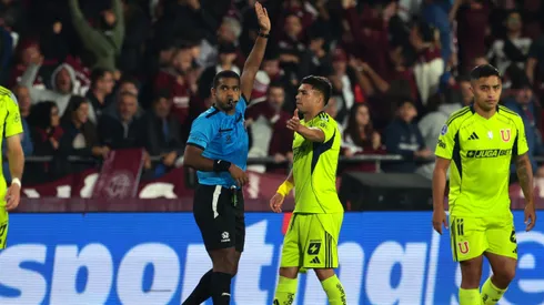 El polémico árbitro venezolano.