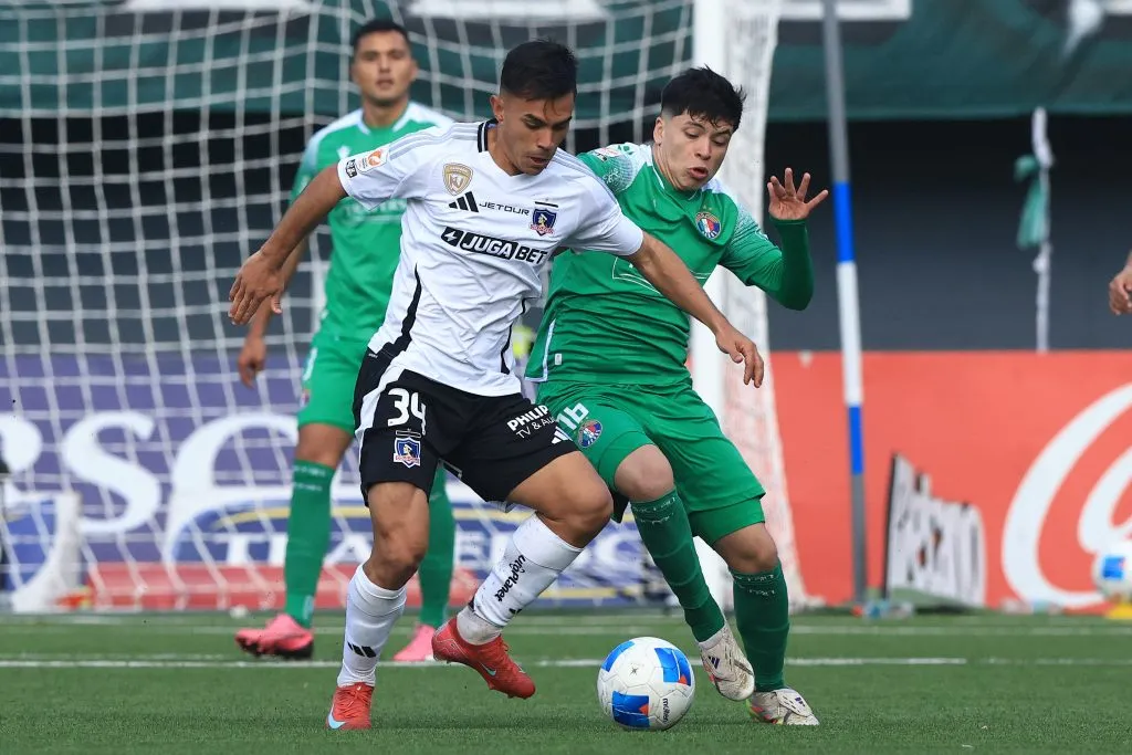 Colo Colo podría tener en Audax a un rival directo por un lugar en las copas del 2026. | Foto: Photosport.