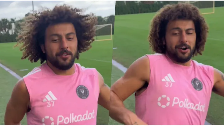 Falcón fue uno de los que más se asustó por la broma del Inter Miami.