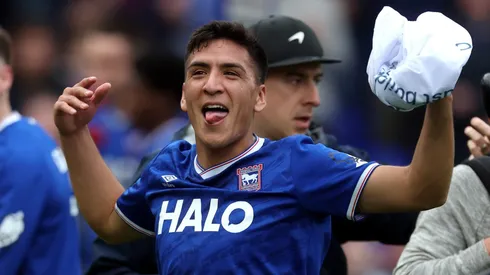 Marcelino Núñez jugó su séptimo partido en Ipswich.