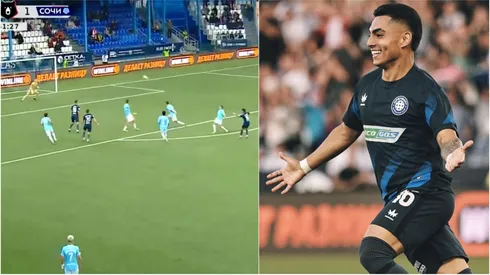 Jordhy Thompson anotó golazo en triunfo de Orenburg ante Sochi