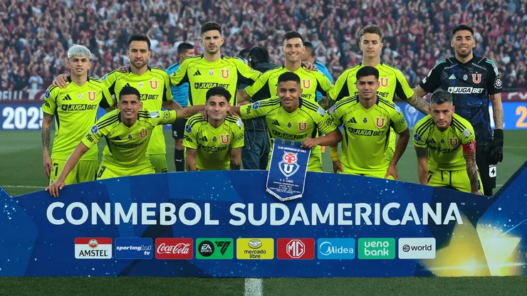 Formación confirmada de la U contra Huachipato.