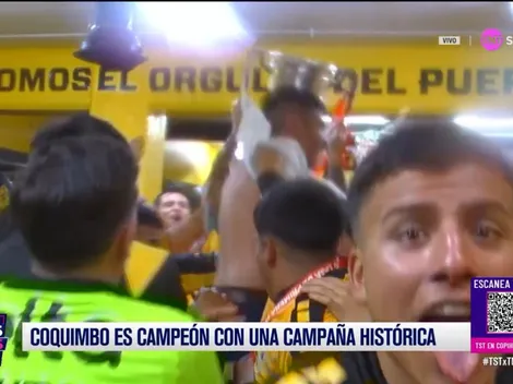 Periodista de TNT Sports termina sin camisa en Coquimbo