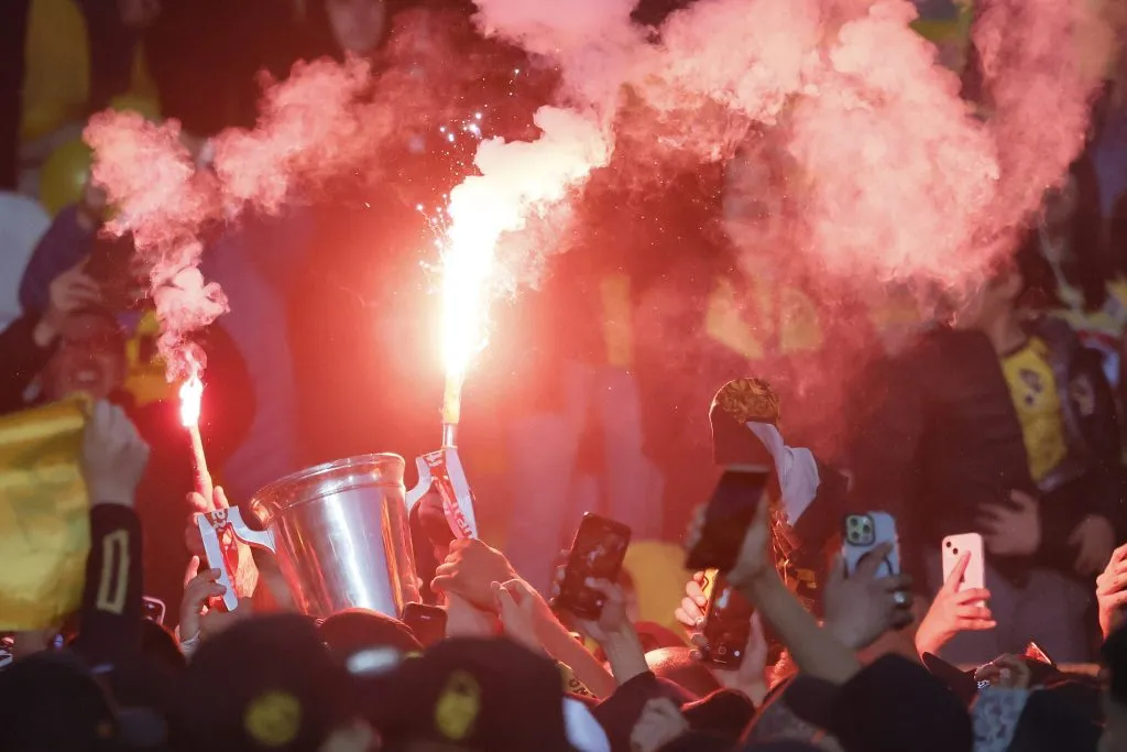 Coquimbo apenas pudo dar la vuelta olímpica | Photosport