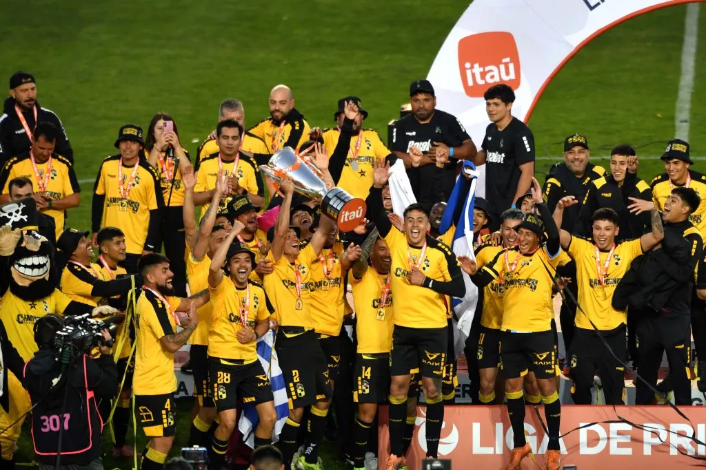 Coquimbo fue campeón por primera vez del fútbol chileno. Imagen: Photosport