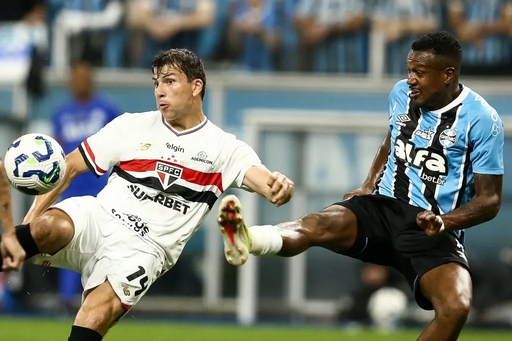 Gonzalo Tapia se ha podido consagrar en el fútbol brasileño. | Foto: Getty Images.