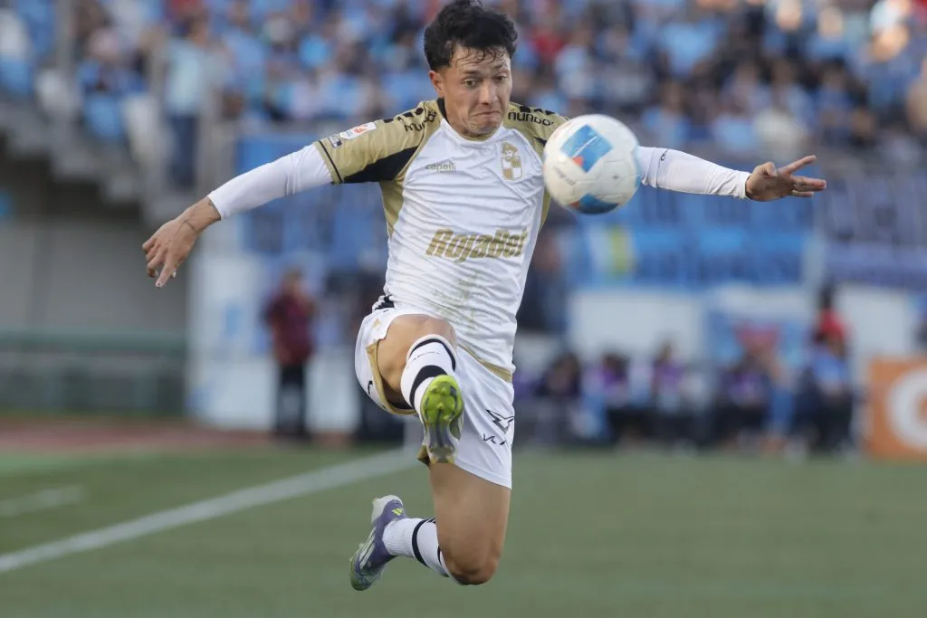 Cristián Zavala sacó la voz ante las dudas de su futuro entre Coquimbo Unido y Colo Colo. Foto: Photosport.