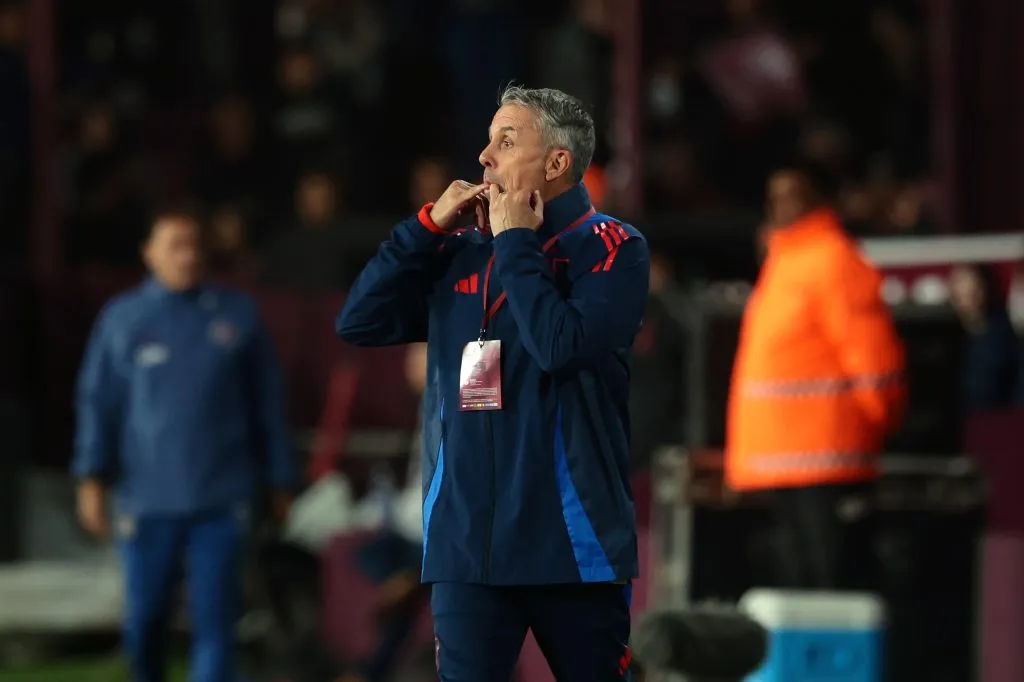 Gustavo Álvarez cansa a la dirigencia de U de Chile. Foto: Javier Vergara/Photosport