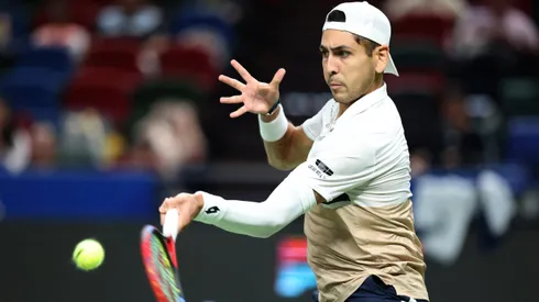 Alejandro Tabilo no pudo con Djokovic.